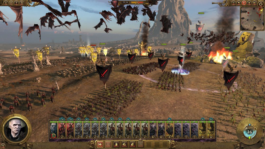 Scene uit Total War Warhammer