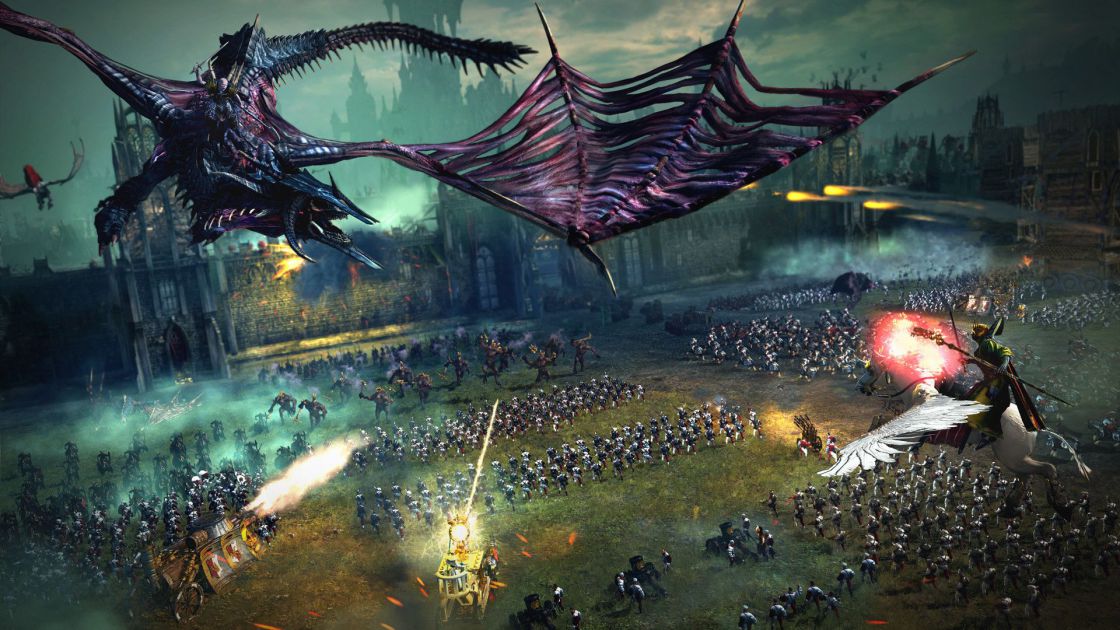 Vliegende unit in Total War: WARHAMMER