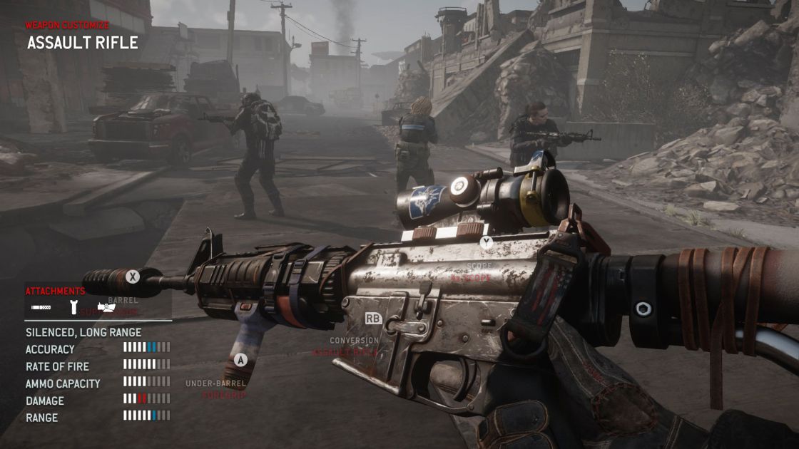 Een van de wapens in Homefront: The revolution