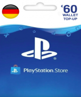 Playstation Network Card (PSN) 60 EUR (Germany)