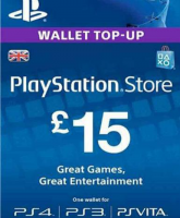 PlayStation Network Card (PSN) £15 (UK)