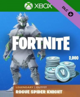 Fortnite - Legendary Rogue Spider Knight Outfit + 2000 V-Bucks EU (Xbox One)