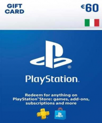 Playstation Network Card (PSN) 60 EUR (Italy)