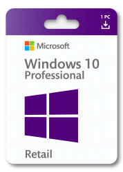 Windows 10 Professional Retail, directe levering & laagste prijs garantie!
