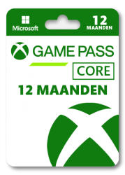 Xbox Game Pass Core 12 maanden