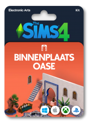 De Sims 4: Binnenplaats oase