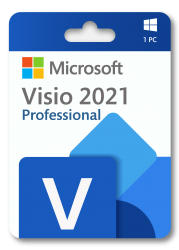 New release: Microsoft Visio Professional 2021, directe levering & laagste prijs garantie!