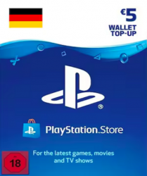 Playstation Network Card (PSN) 5 EUR (German)