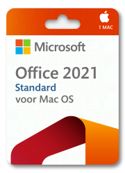 New release: Microsoft Office Standaard editie 2021 voor MAC, directe levering & laagste prijs garantie!