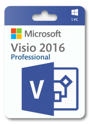 New release: Microsoft Visio Professional 2016, directe levering & laagste prijs garantie!