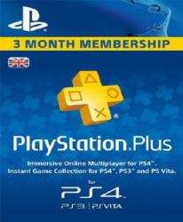 PlayStation Network Card (PSN) 90 Days (United Kingdom)