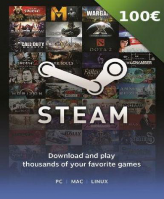 Steam Gift Card 100 â‚¬