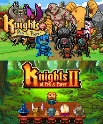 Knights of Pen and Paper I & II Collection