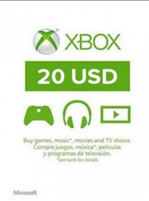 Xbox Live 20 USD