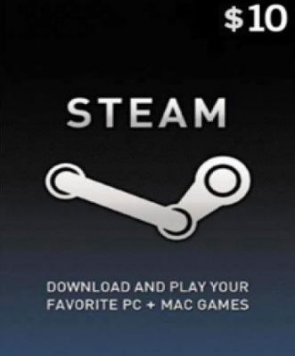 Steam Gift Card 10 $