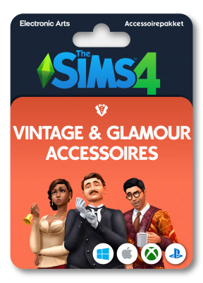 De Sims 4: Vintage Glamour Accessoires