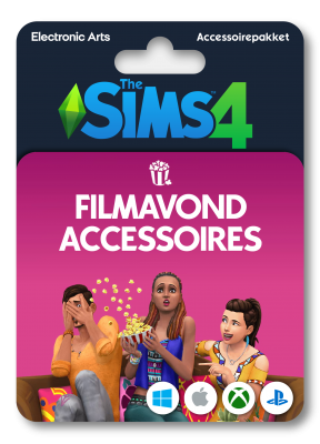 De Sims 4: Filmavond Accessoires