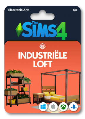 De Sims 4: Industriele Loft