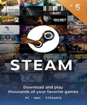 Steam Gift Card 5 â‚¬