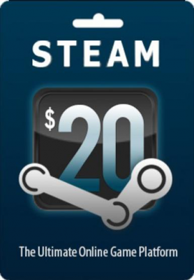 Steam Gift Card 20 $