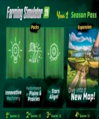 Farming Simulator 25 + 1 Year Pass (Steam)