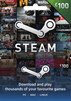 Steam Gift Card 100 GBP