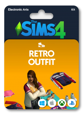 De Sims 4: Retro Outfit