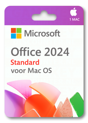 Microsoft Office Standaard Editie 2024 voor MAC