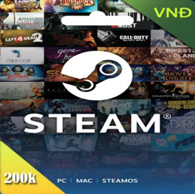 Steam Gift Card 200000 VND