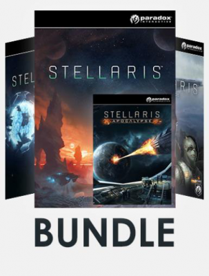 Stellaris - Bundle (Base Game + DLC: Apocalypse, Humanoid Species Pack, Utopia)