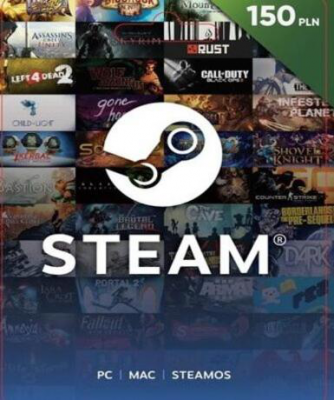 Steam Wallet Card 150 PLN (PL)