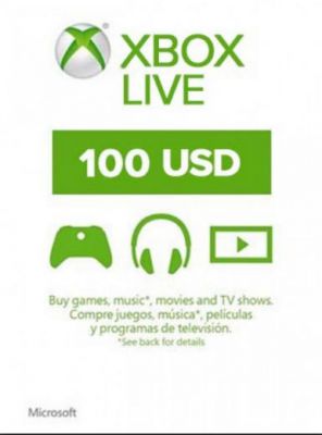 Xbox Live 100 USD