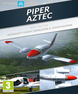 Microsoft Flight Simulator X: Steam Edition - Piper Aztec Add-On (DLC)